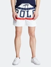 Polo Ralph Lauren Traveler Swim Trunk In White