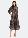 THE GREAT THE WESTERN SHIRT MIDI DRESS