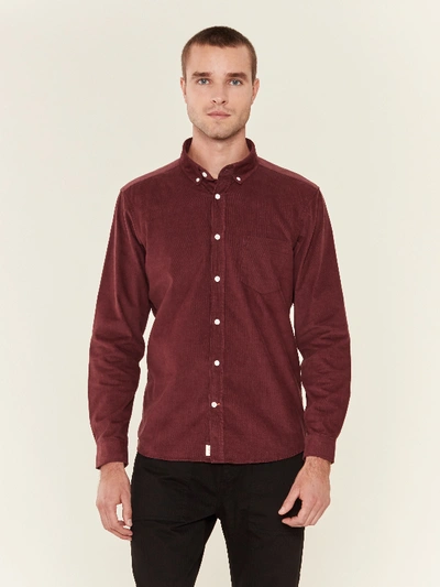 Far Afield Field Long Sleeve Button Down Shirt - Xxl - Also In: Xs In Red