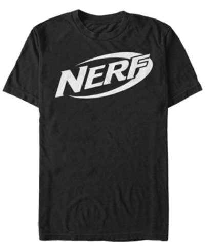 Nerf Men's Simple Logo Short Sleeve T-shirt In Black