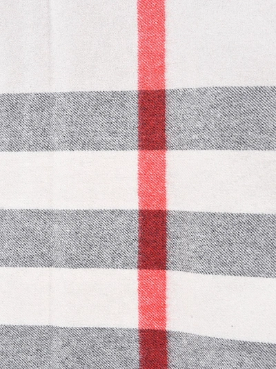 Burberry Half Mega Check Scarf In Stone Check