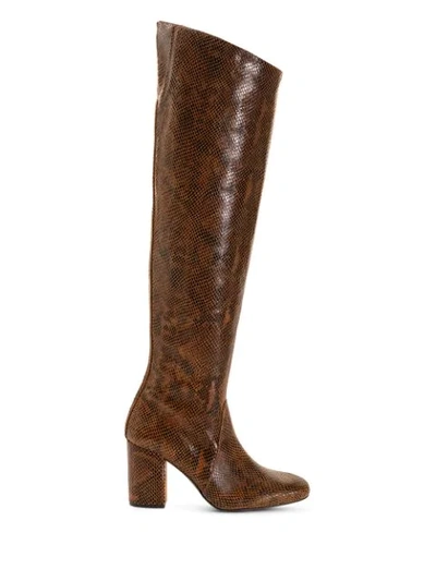 Pinko Laetitia Boots In Brown