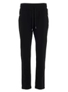 Dolce & Gabbana Rear Logo Patched Track Pants In Black