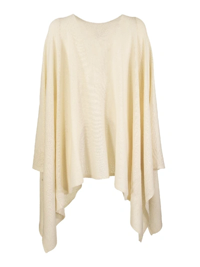 Agnona Cape Cashmere In Cream