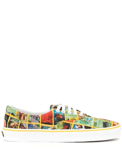 Vans X National Geographic Era Lace-up Sneakers In Multicolour