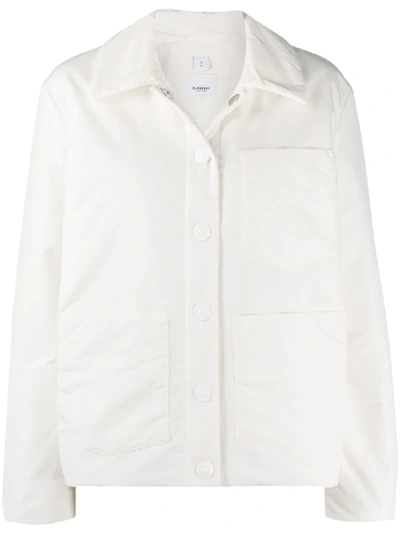 Burberry Button-up Jacket In White