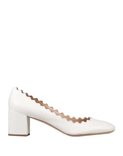 Chloé Pump In White