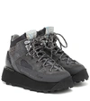 Acne Studios Trekking Platform Sneakers In Grey