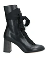 Chloé Ankle Boots In Black