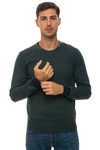 Peuterey Marlon Round-necked Pullover Green Wool Man In Green