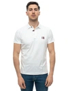 TOMMY HILFIGER POLO SHIRT IN JERSEY COTTON WHITE COTTON MAN