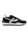 Ash Spider Stud Combo Low-top Sneakers In Black
