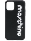 MOSCHINO logo iPhone 11 Pro case