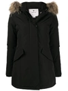 WOOLRICH HOODED PARKA COAT