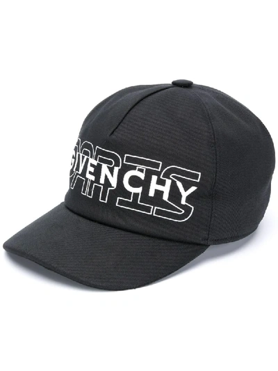 Givenchy Kids' Logo-print Baseball Cap In Black