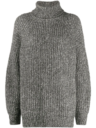 Isabel Marant Pullover Mit Rollkragen In Grey