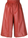 CEDRIC CHARLIER WIDE-LEG CULOTTE SHORTS