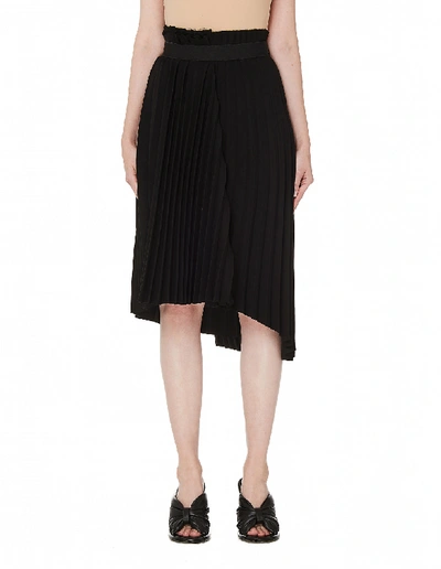 Balenciaga 黑色 Fancy Pleat 百褶裙 In Black