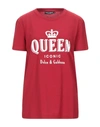 Dolce & Gabbana T-shirt In Red