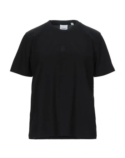 Burberry T-shirt In Black