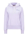 Champion Hooded Sweatshirt In Lilac