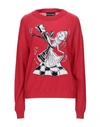 Boutique Moschino Sweaters In Red