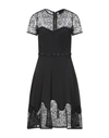 Philipp Plein Midi Dresses In Black