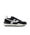 Ash Spider Stud Combo Low-top Sneakers In Nero (black)