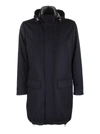 BRUNELLO CUCINELLI LIGHTWEIGHT WATER-RESISTANT CASHMERE LONG PARKA AND REMOVABLE HOOD,11458759