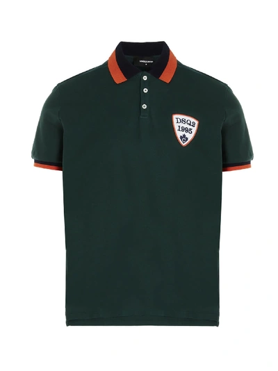 Dsquared2 Polo In Green