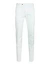 PT01 MAN WHITE CHINO SLIM PANTS,VT01-RO05 0010