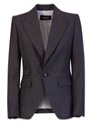DSQUARED2 LOS ANGELES FITTED BLAZER,S75BN0727 S53032001F