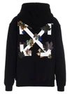 OFF-WHITE OFF-WHITE LEAVES ARROWS HOODIE,11458026