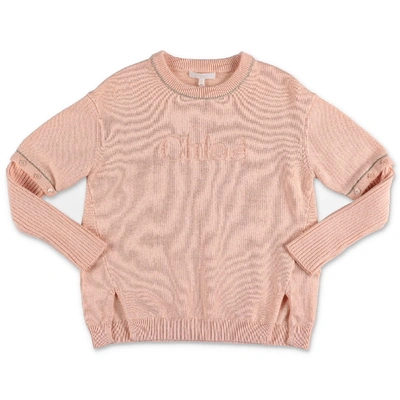 Chloé Kids' Sweater In Rosa