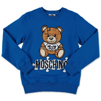 Moschino Kids' Sweater In Blu