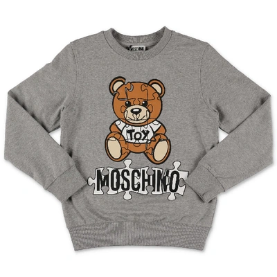 Moschino Kids' Sweater In Grigio