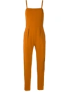 ANDREA MARQUES STRAIGHT NECK JUMPSUIT