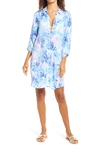 LILLY PULITZERR LILLY PULITZER NATALIE COVER-UP SHIRT DRESS,001237-4151ZS