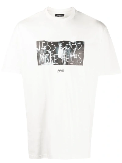 Throwback Good Fellas T-shirt In White