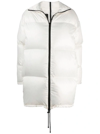 Simonetta Ravizza Oversized Padded Jacket In White