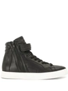 PIERRE HARDY HI-TOP LACE-UP TRAINERS
