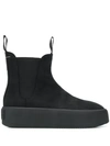 MM6 MAISON MARGIELA CHELSEA FLATFORM BOOTS