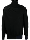 SACAI LOOSE FIT ROLL NECK