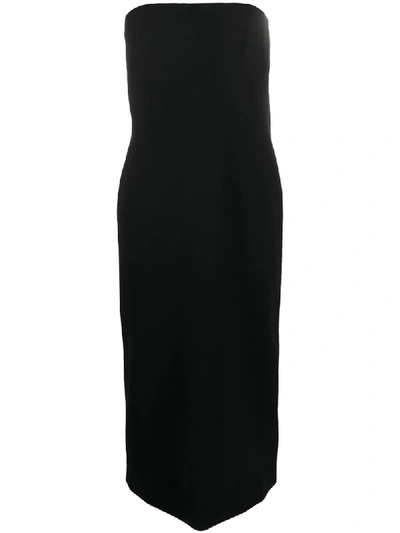 Givenchy Strapless Column Dress In Black