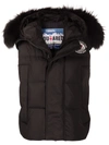 DSQUARED2 HOODED PADDED WAISTCOAT