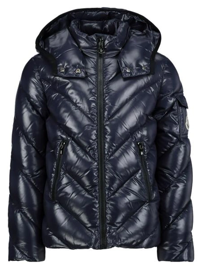 Moncler Kids Down Jacket Brouel For Girls In Blue