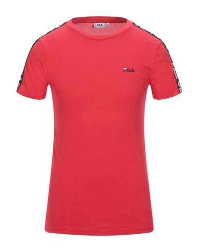 Fila T-shirts In Red