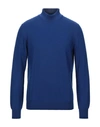 Gran Sasso Turtleneck In Bright Blue