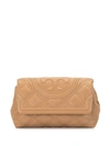 TORY BURCH FLEMMING QUILTED CLUTCH BAG