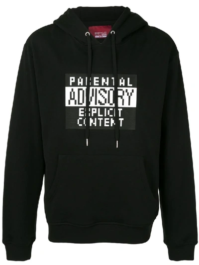 Mostly Heard Rarely Seen 8-bit Parental Advisory Hoodie In Black